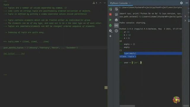 25. Introduction to Python Tuples - Part 1 смотреть онлайн