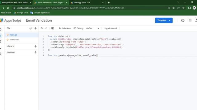 Apps Script - Web App Form #17 Email Validation Part 2: Disable Button | Send Data To Google Sheets смотреть онлайн