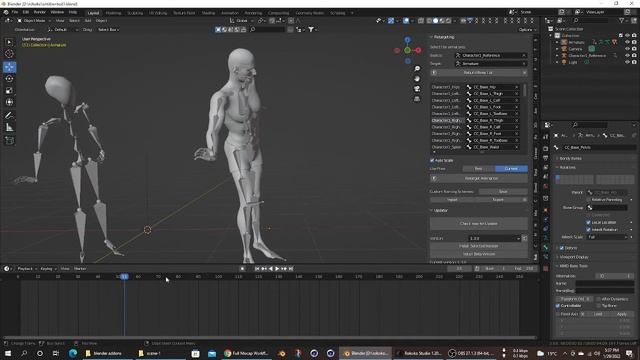rokoko plugin bone list result rokoko plugin for blender and CC3 смотреть онлайн