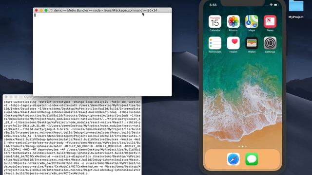 React Native - Create and run first application смотреть онлайн