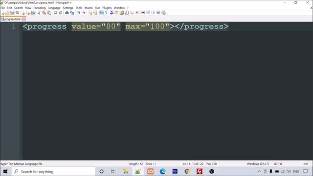 How to add Progress Bar with a Simple HTML Tag смотреть онлайн