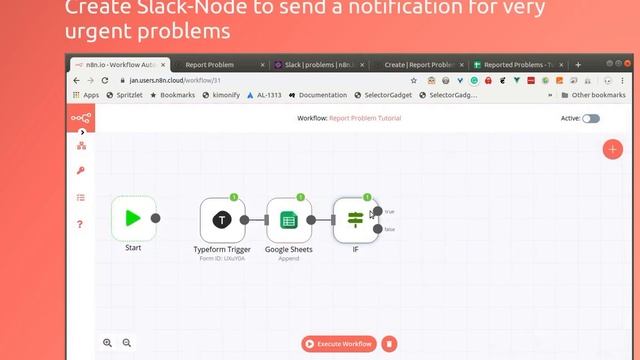 n8n.io - Typeform to Google Sheet and Slack or Email смотреть онлайн