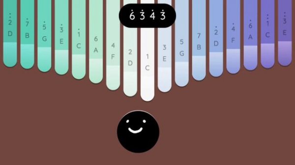 Scarborough Fair keylimba / kalimba cover/ easy tutorial - on-screen tabs