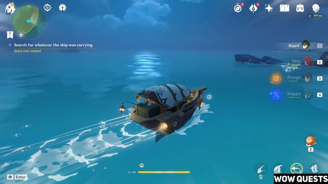 Search for whatever the ship was carrying Genshin Impact смотреть онлайн