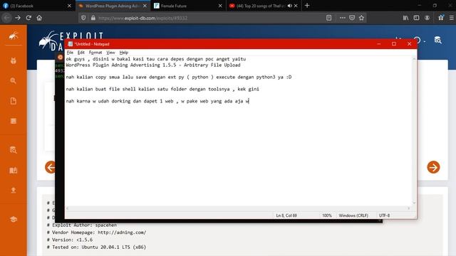 WordPress Plugin Adning Advertising 1.5.5 - Arbitrary File Upload смотреть онлайн