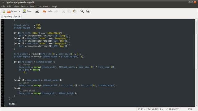 PHP Tutorial: Automatic Image Gallery [part 03] смотреть онлайн
