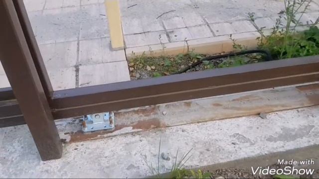 Откатные ворота на консольной балке смотреть онлайн