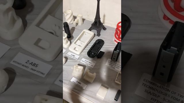 Samples of FDM and DLP/SLA 3D Printed Models смотреть онлайн
