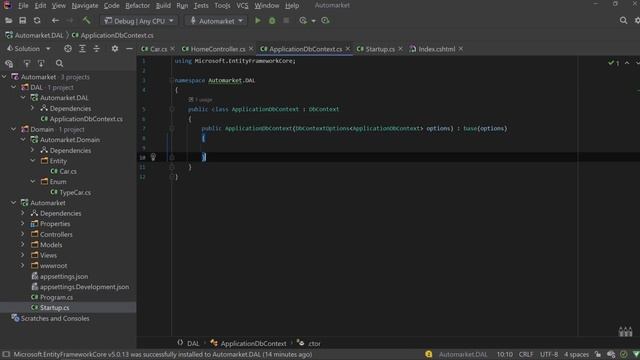 УРОВЕНЬ DAL В ПРОЕКТЕ ASP.NET CORE - #6 смотреть онлайн