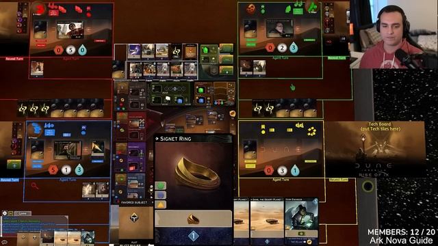 Wildcard Game! - Dune Imperium: Rise of Ix Tournament смотреть онлайн