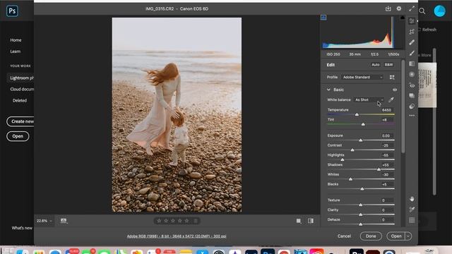 Beba Vowels Presets Editing Tutorial On a Motherhood Session смотреть онлайн