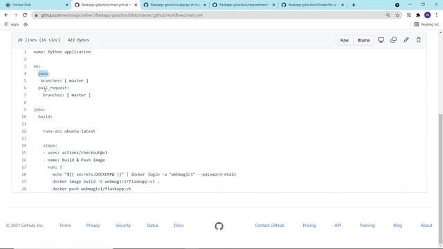 Build & Push Docker Image Using Github Actions смотреть онлайн