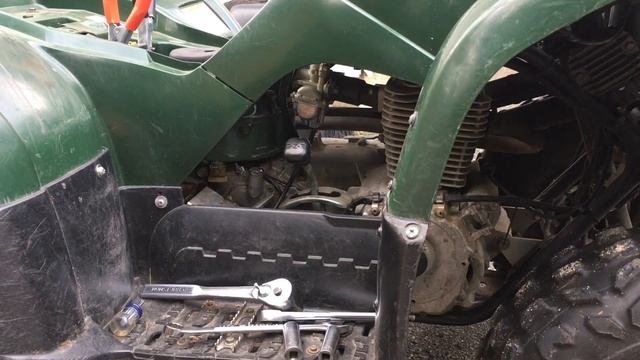 Yamaha Grizzly 125 Oil Change