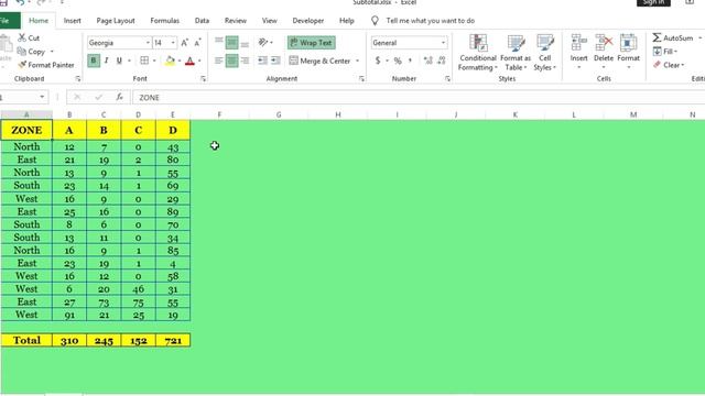 Function Subtotal Sum Visible Cells and Filtered Cells (New Update 2021) смотреть онлайн