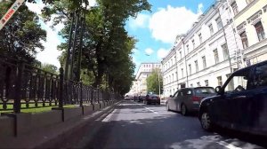 Москва. На машине по центру. Бульварное кольцо.