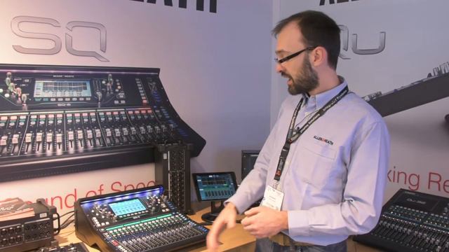 Allen & Heath SQ Digital Mixers - ISE 2018 смотреть онлайн