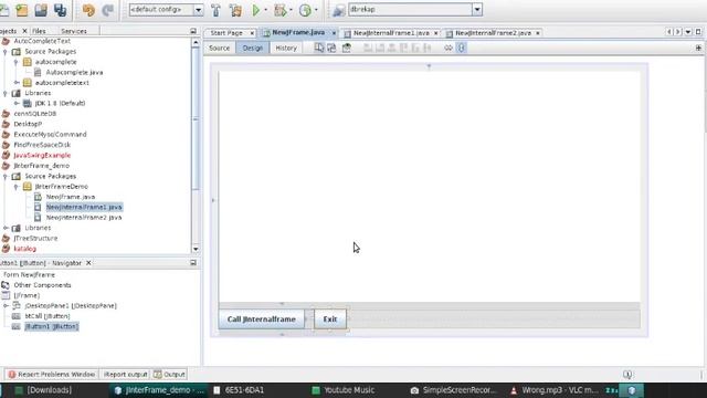 Calling JInternalFrame from other JInternal Frame in java Netbeans 2017 02 19 16 35 15 смотреть онлайн