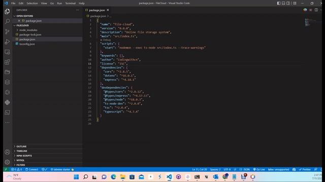 Making an online File Storage System #1 смотреть онлайн