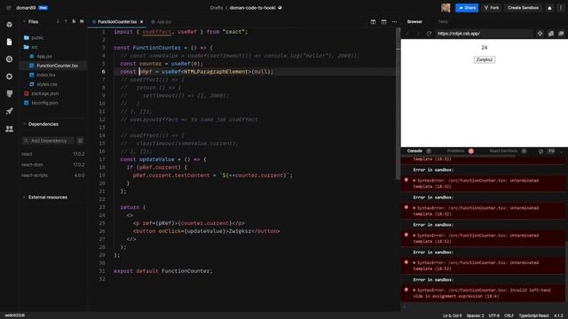 React&TypeScript: Hooki #3 смотреть онлайн
