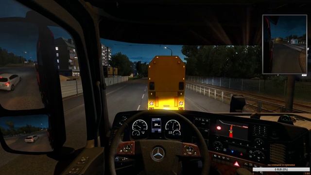 Euro Truck Simulator 2 #12 Рейс Остроленка - Атурау №2 ( PRO MODS+5 карт) смотреть онлайн