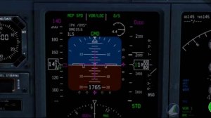 Заход в автоматическом режиме по ILS tutorial. Boeing 737-800 [Xplane mobile] #2