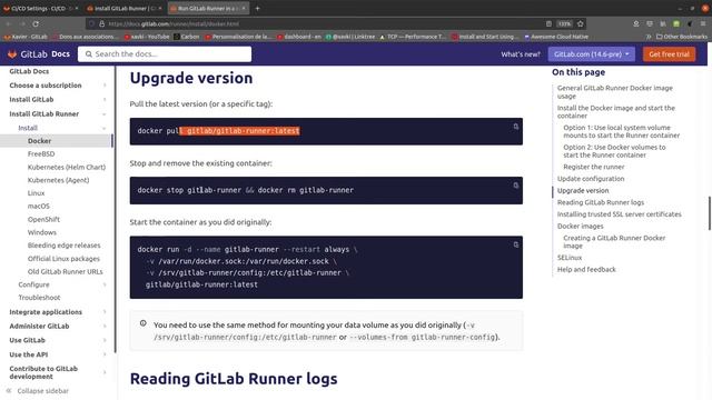 Installer un runner et executor docker ? - #Gitlab 17 смотреть онлайн