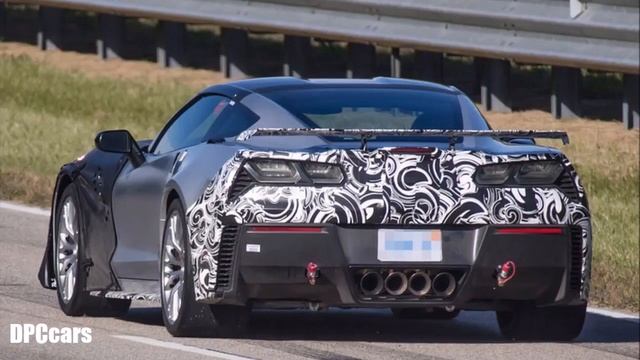 2018 Chevrolet Corvette ZR1 Spied смотреть онлайн