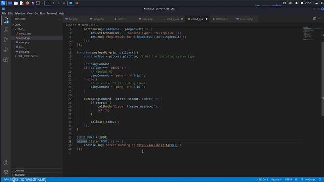 15 - Web4Shell - OS Command Injection (Part - 4) смотреть онлайн