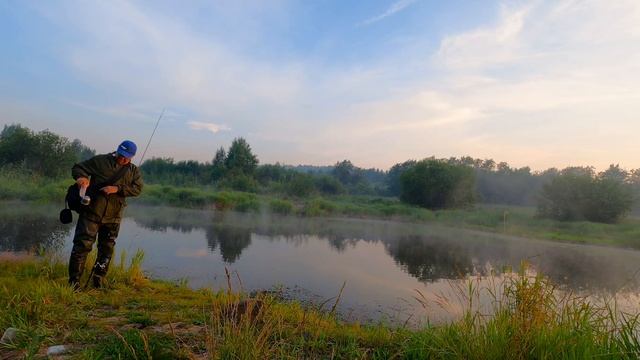 Утро на реке со спиннингом смотреть онлайн