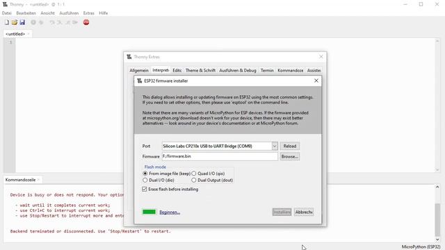 Eigene C-Module für Micropython (Teil 7): cmake-Build der C-Erweiterung für den ESP32 смотреть онлайн