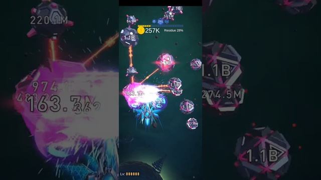 gameplay Dust Settle 3D-Infinity Space Shooting Arcade Game Level 291 смотреть онлайн