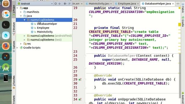 Topic - SQLite (Insert Data) смотреть онлайн