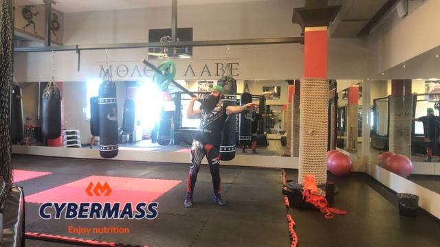 Рывок одной рукой Апполон Аксель и жим правой и левой рукой. смотреть онлайн