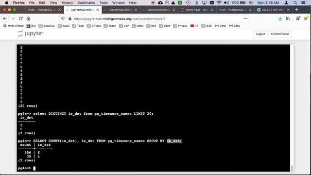 PosgreSQL Demonstration: GROUP BY смотреть онлайн