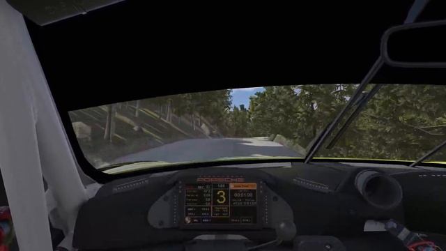 iRacing Mt. Washington Rally Hill Climb Porsche 911 GT3 R Onboard смотреть онлайн