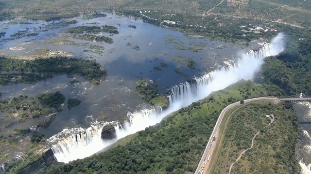 Водопад Виктория.Victoria Falls. Дьявольский пруд. Купель Дьявола. Замбия. Зимбабве. смотреть онлайн