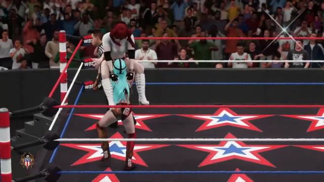 WWE 2K18 Candy Cane vs Sunshine X Last Woman Standing Match (WDD Liberty) смотреть онлайн