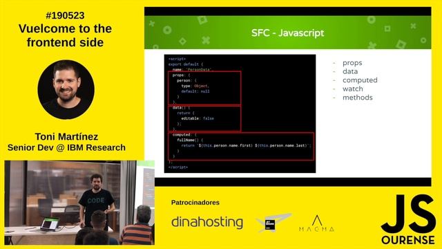 190523 # Vue: framework progresivo, reactivo y simple смотреть онлайн