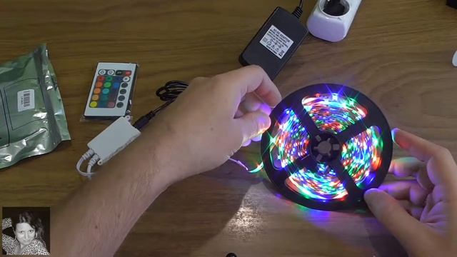 Unboxing Led RGB лента Non-Waterproof и USB вентилятор с Китая смотреть онлайн