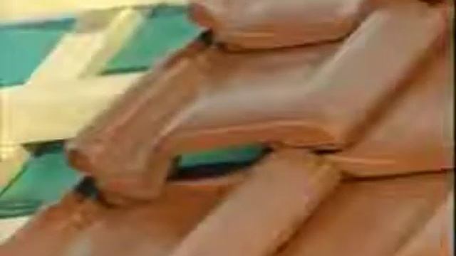 Керамическая черепица Roben. Производство и монтаж натуральной черепицы смотреть онлайн