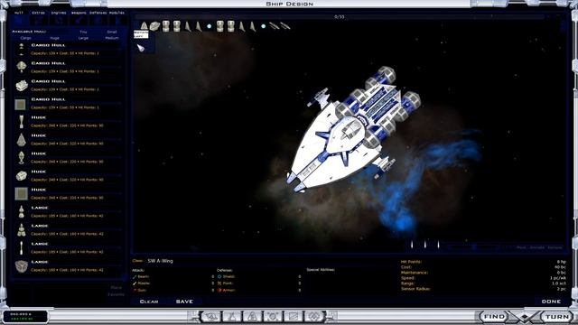 Galactic Civilizations 2: Ultimate Edition - Custom Ship Designs (1080p) смотреть онлайн