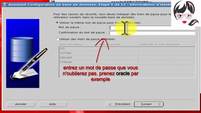 Création d'une base de donnée oracle смотреть онлайн
