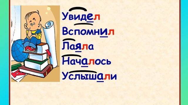 4 класс. Урок русского языка. Правописание глаголов прошедшего времени смотреть онлайн