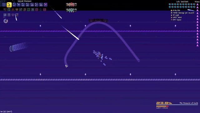 Devourer of Gods Master-Death Mode NoHit | Terraria Calamity смотреть онлайн