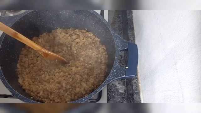 Постное блюдо. БУЛГУР+ЧЕЧЕВИЦА "Mjadara". Очень легкое в приготовлении и супер вкусное. смотреть онлайн