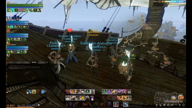 Archeage #10 - Trade run com família! смотреть онлайн