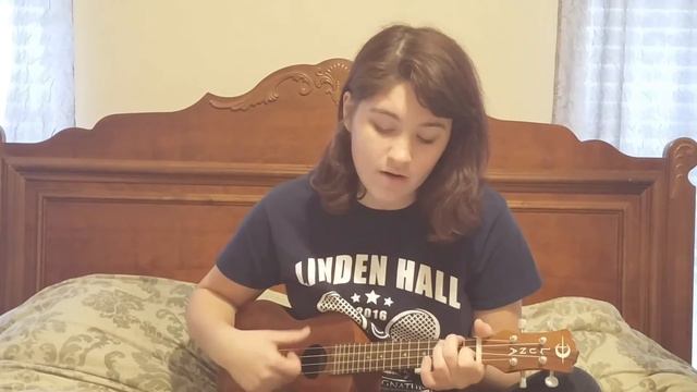 New Americana - Halsey (cover) ukulele and vocals смотреть онлайн