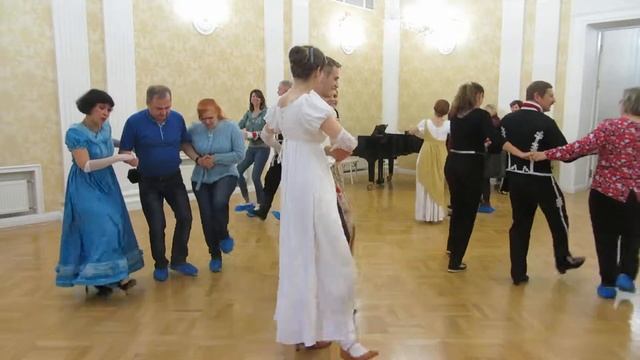 Бал "Гусарская баллада" в усадьбе Вороново 5 октября 2019 г. Часть 11 смотреть онлайн