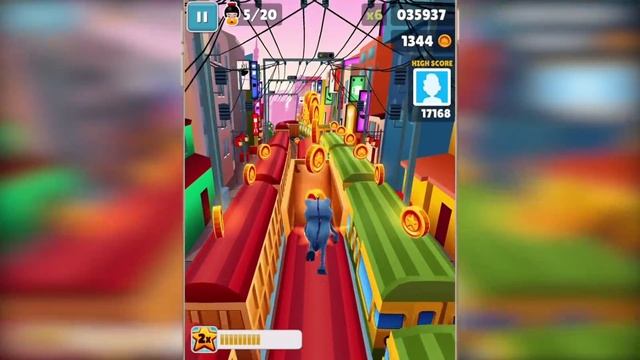 Какой раннер лучший? Subway Surfers - самая скачиваемая игра в мире ! Более миллиарда скачек ! смотреть онлайн