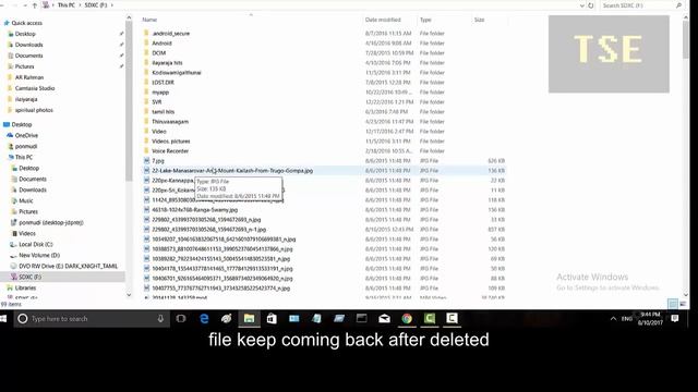 Deleted files come back on sd card can't delete or format it смотреть онлайн